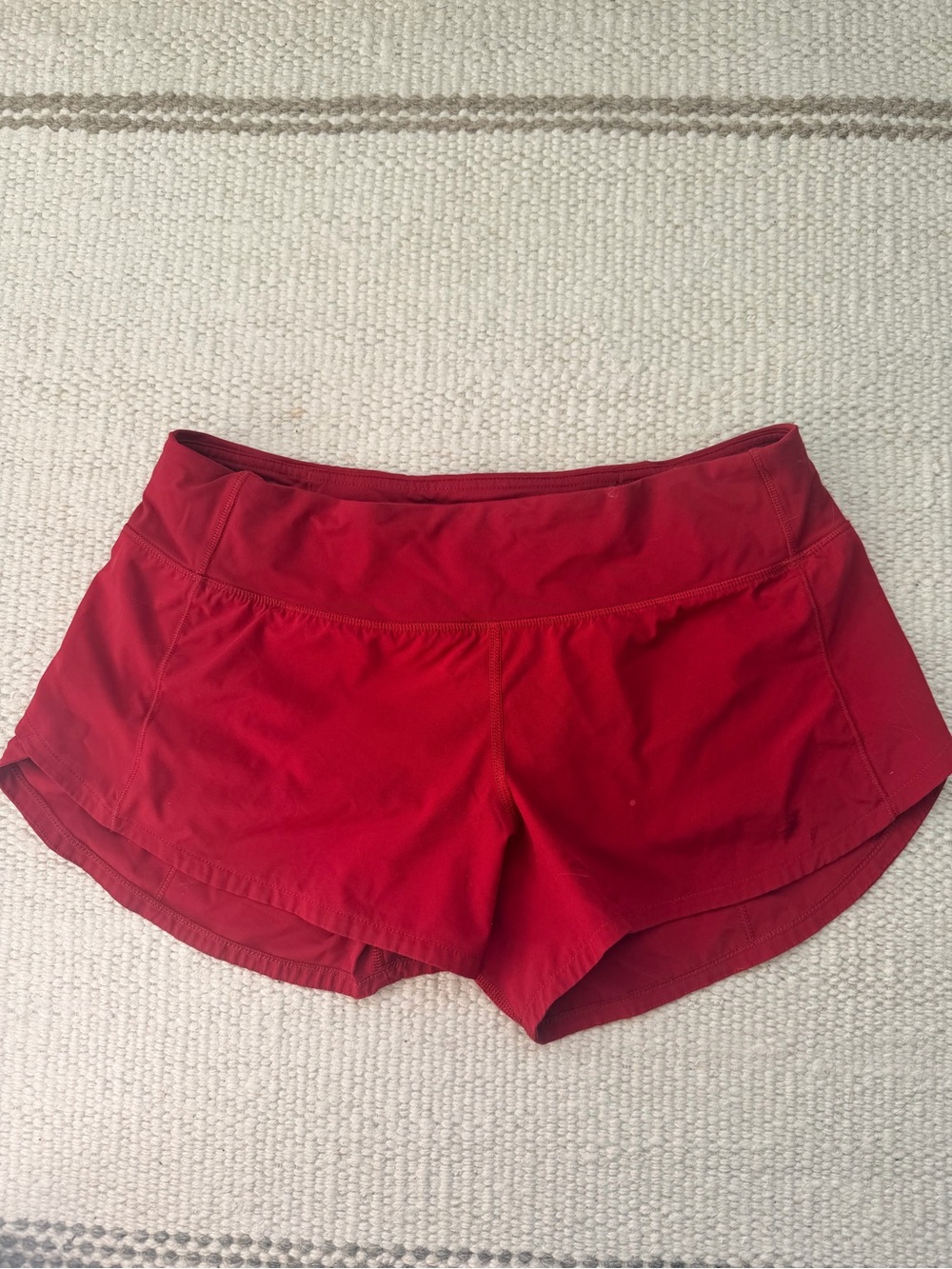 Women’s Red Athletic Shorts